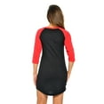 thumbnail image 2 of Just Love Sleep Dress for Women / Sleeping Shirt / Nightshirt (Black - Brunch So Hard, 3X), 2 of 2