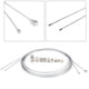 thumbnail image 1 of Cable de Freno, Instalacia Universal de Alta Resistencia Kit Fácil Kit de Reparació de Cable de Febrapere Confiable para accesorio de motocletas, 1 of 7