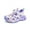 Purple, variant on Kids Girls Boys Summer Princess Sandals Comfort Beach Outdoor Closed Toe Sports Sandals Shoes for Kids