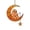 E, variant on Rysoverian Halloween Window Hanging Decor Ghost Design For Home Window Party Holiday Decoration