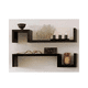 thumbnail image 1 of SET 2 Repisas Flotantes Libreros Empotrables en Pared Repisas Flotantes PAGODA Moderno, 1 of 2