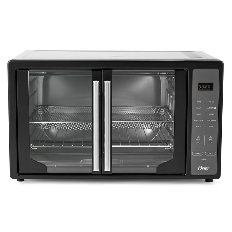 Oster French Door Turbo Convection Toaster Oven with Extra Large Interior,  Black, 1 Piece - Fred Meyer