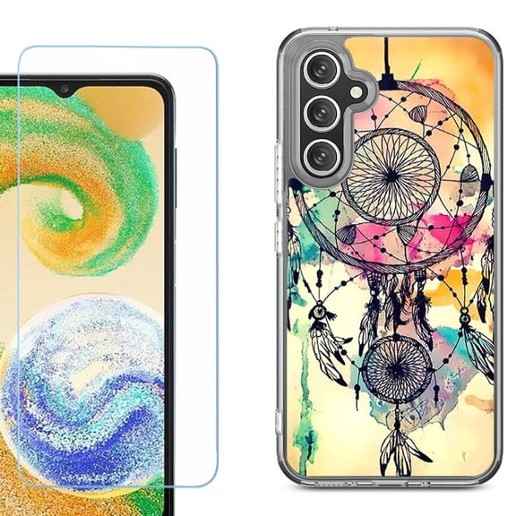 Phone Case for Samsung Galaxy S26 5G, with Screen Protector, by OneToughShield - Dream Catcher Color