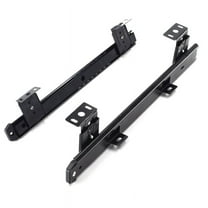 2Pieces Height-Adjustable Under Desk Computer Keyboard Tray Sliding Drawer Shelf