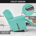 thumbnail image 4 of AIGIA Stretch Recliner Chair Covers 4-Piece Soft Sofa Cover 1 Seat Couch Cover Jacquard Recliner Slipcover with Pocket, 4 of 6