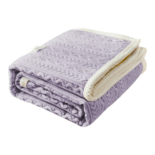 Sofa Vama Ropa de Cama Manta polar de lujo: manta de franela súper suave y cálida para la siesta en la oficina, ideal para el aire acondicionado. for Navideño