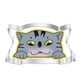 thumbnail image 1 of Molde de acero inoxidable para galletas, molde para cortar con forma de ratón y gatito de dibujos animados, herramienta para hornear masa de pan al vapor, 1 of 6