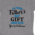 thumbnail image 3 of Inktastic I'm Your Fathers Day Mom Says You're Welcome Boys or Girls Baby Bodysuit, 3 of 4