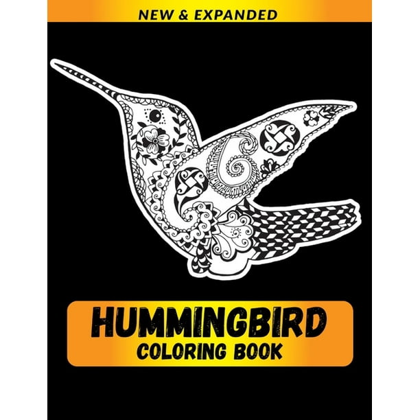 Download Hummingbird Coloring Book An Adult Coloring Book With Fun Easy And Relaxing Coloring Pages Paperback Walmart Com Walmart Com