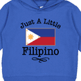 thumbnail image 3 of Inktastic Just a Little Filipino Toddler Hoodie, 3 of 4