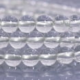 thumbnail image 3 of Bracelet Extensible en Perles Rondes de 6 mm en Quartz Naturel Clair, Pierre Précieuse, 6,5 Pouces, 3 of 3