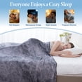 thumbnail image 5 of Cooling Throw Blanket with Double Sided Cold Effect, 60"x90"Lightweight Breathable Cold Comforter Blankets for Hot Sleepers Night Sweats,Gray, 5 of 5