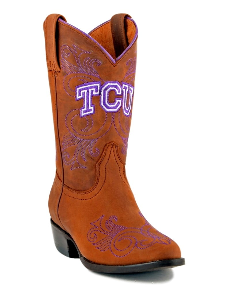 Gameday Boots Girls College Team Texas Christian Honey TCU-G032-1 by Gameday Boots