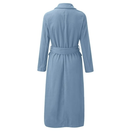 

Pianpianzi Scrub Zipper plus Size Winter Coats for Women Fleece Jacket Women for Winter Women Irregular Bow Bandage Sleeve Long Warm Coat Wool Jacket Pocket Windbreaker