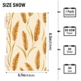 thumbnail image 2 of FORMRS 1-Subject Spiral Notebook 8" x 5" College Ruled 60 Refillable Sheet A5 Hard Cover, 2 Pack, Wheat Ears Pattern, 2 of 7