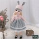 thumbnail image 5 of Muñeca de cuerpo gordo de 30 cm, conjunto de pequeña princesa, ojos 3D, 12 articulaciones, 6 muñecas bjd, muñeca para niños, 5 of 5
