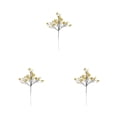 thumbnail image 1 of Moyic Bayas artificiales de Navidad, cono de pino, rama de flores de plástico, guirnalda de simulación, chimenea de pared, decoración de Type4 NO4, 1 of 6