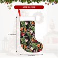 thumbnail image 4 of Salouo Watercolor Tropical Flowers Print Christmas Stockings,Large Xmas Stocking Set of 1 Holiday and Farmhouse Stocking for Christmas Holiday Party Decoration(17.7*11 Inch), 4 of 7