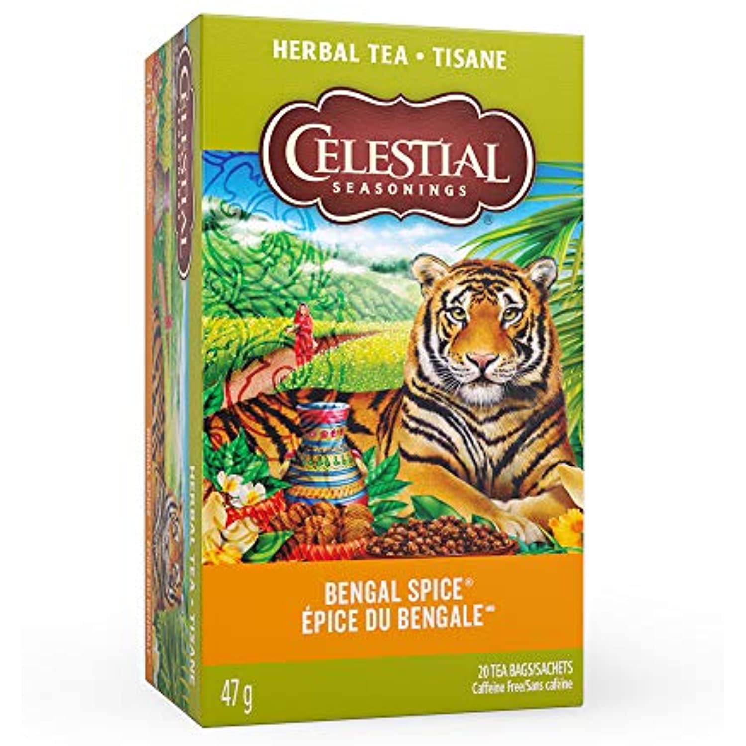 Celestial Seasonings Bengal Spice Herbal Tea, 20 Ct