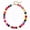 Colorful, variant on Colorful Resin Acrylic Beaded Choker Necklace for Women Golden Multicolor Statement Necklace Adjustable Trendy Boho Summer Jewelry