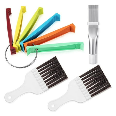 

ALSLIAO FCR6 Fin Comb Set Cleaning Brush Tool For Air Conditioner Radiator Coils Fridge