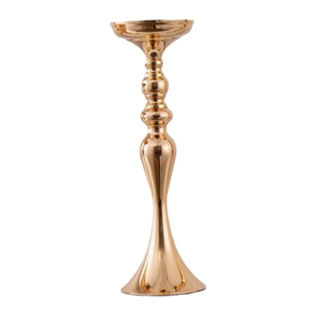 Soporte para flores de boda, centro de mesa floral, elevador, jarrón decorativo para mesa, portavelas 12.5 cmx39 cm