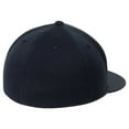 thumbnail image 3 of Port Authority C808 Base Ball Cap Unisex Adult Flexfit Flat Bill Cap, 3 of 3