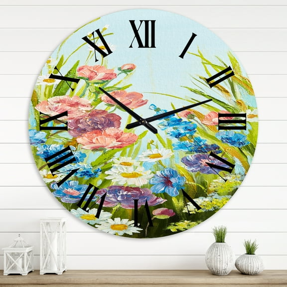 Designart 1 in Traditional Wall Clock