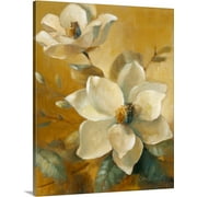 Great BIG Canvas | "Magnolias Aglow at Sunset I" Canvas Wall Art - 24x30