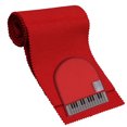 thumbnail image 1 of Shisuyan Piano Keyboard Protector Red Superfine Fiber 1 Set 128x5.9in, 1 of 8