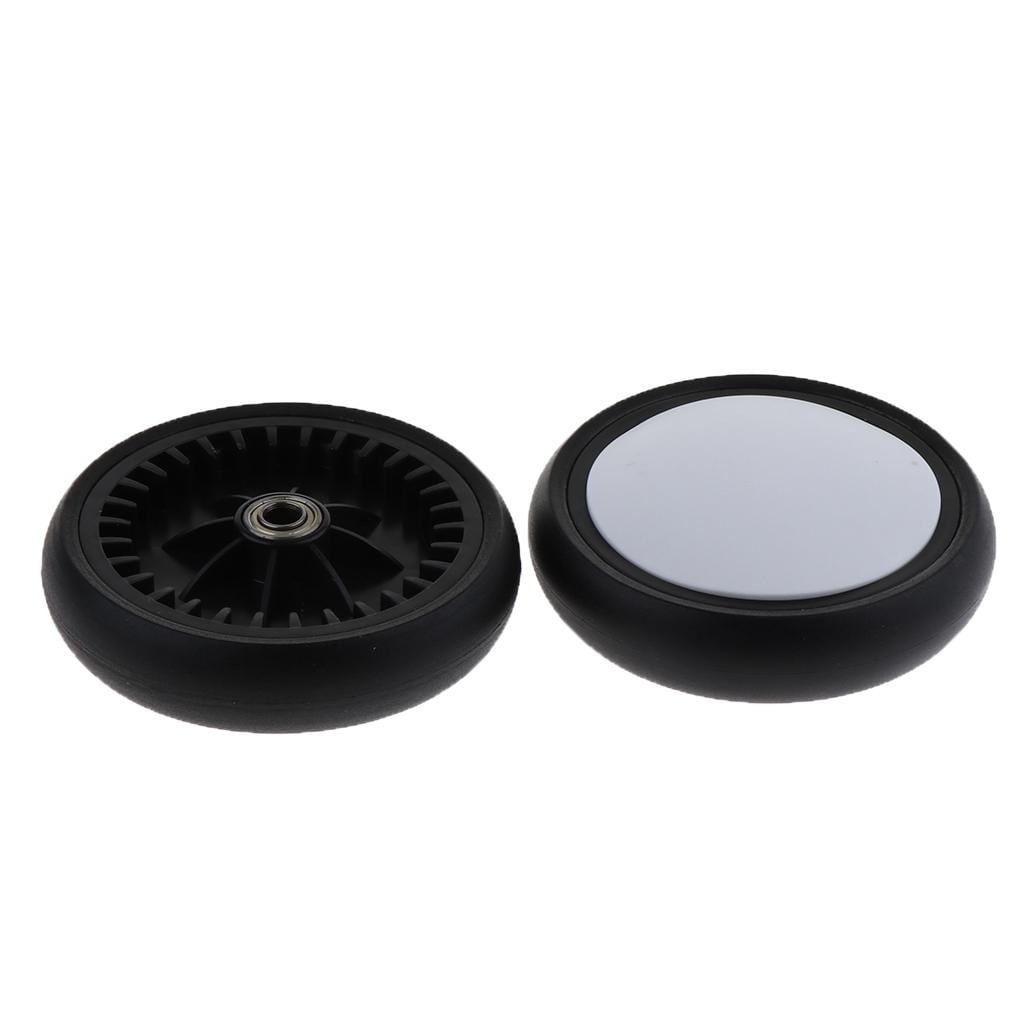 LeeQinersw Pushchair / Stroller Foam Wheels Replacement Set Stroller Front/ Rear
