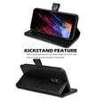 thumbnail image 3 of LG Stylo 5 Plus Case Wallet, Stylo 5X 5V 6.2" Case [3 Card Slot] [Kickstand] [Gift Box] Leather Folio Flip Wallet Case [RFID Blocking] for LG Stylo 5 / Stylus 5 Plus 2019 - Red, 3 of 8