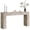 Greyish-White, variant on Fnova 63" Console Table, Wood Farmhouse Entryway Table, Long Narrow Accent Table for Living Room, Entrance, Hallway, Foyer, Brown