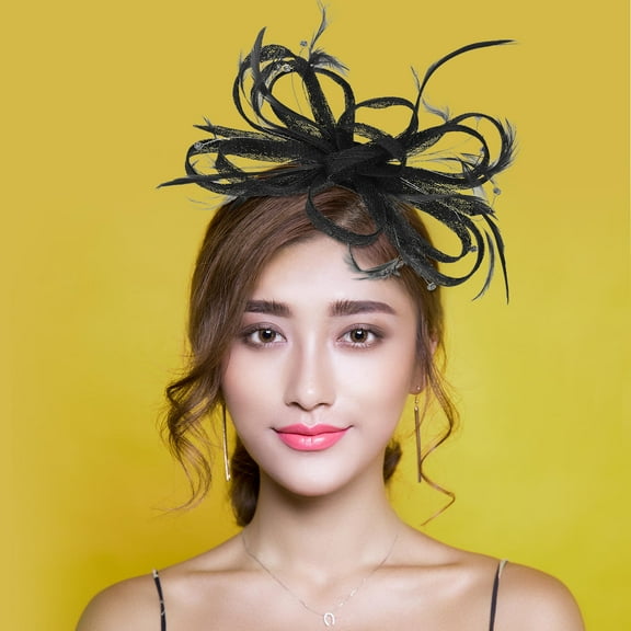 DINHEAROM 1Set Fascinator for Special Occasions and Photoshoots