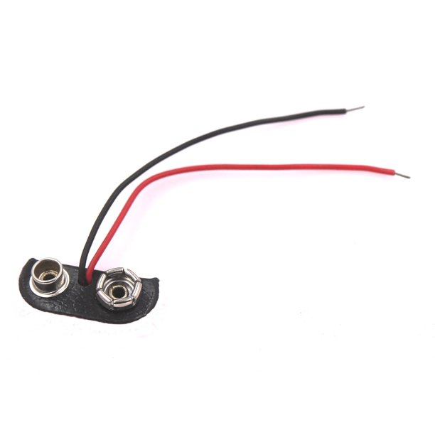 Battery Snap Clip / Connector for 9V batteries and holders Walmart