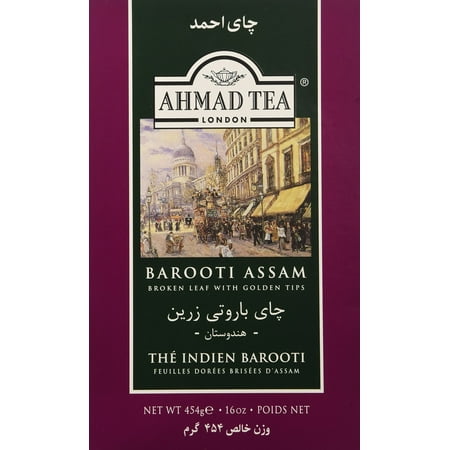 Ahmad Tea Barooti Assam Tea Loose Leaf, 16 Ounce