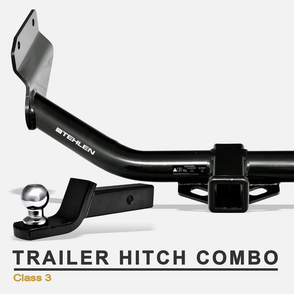 Stehlen 733469491798 Class 3 Trailer Hitch Receiver 2" with Loaded Ball Mount For 2011-2021 Dodge Durango / 2012-2021 Jeep Grand Cherokee