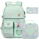 thumbnail image 1 of Mochila ACESAK para niñas, adolescentes y mujeres con lonchera verde, 1 of 6