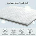 thumbnail image 7 of Extra Firm Mattress Topper 3 Inch, Pain Relieving Foam Bed Topper for Extra Support, High-Density Foam Mattress Pad with Removable Cover, No Smell, CertiPUR-US Certified, 7 of 7