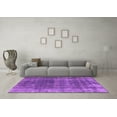 thumbnail image 3 of Ahgly Company Indoor Rectangle Oriental Purple Industrial Area Rugs, 2' x 5', 3 of 4