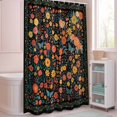 thumbnail image 5 of Shower Curtain Vintage Daisy Floral Shower Curtains for Bathroom Decor, Waterproof Polyester Shower Curtain Set with Hooks, Standard Size 72" x 72" Spring Wildflower Beige, 5 of 9
