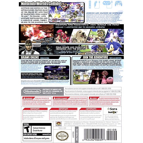 super smash bros brawl walmart