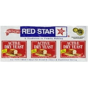 Red Star Active Dry Yeast, 3 Count