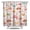 White-101, variant on Cottagecore Fungi and Psychedelic Mushroom Shower Curtain, Waterproof Polyester, Machine Washable, Includes Hooks, Perfect for Trippy and Whimsical Bathroom Decor