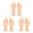thumbnail image 3 of Decodeary 1Pair Female Mannequin Hand Multifunctional for Ring Finger Props Photograph Beige Height 8.46 Inch 3Set, 3 of 6