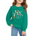 thumbnail image 5 of Mercatoo Halloween Pullover for Boys Girls Crewneck Long Sleeve Pumpkin Graphic Sweatshirt Printed Casual Tops, 5 of 7
