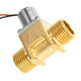 thumbnail image 4 of Válvula electromagnética de pulso Bling Bling 4,5 V CC 1/2 de latón, 4 of 12