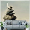 thumbnail image 4 of Orinice Moon Tapestry Wall Hanging Unique Style Graphic Tapestries Home Wall Decor Art for Living Room Bedroom Apartment Farmhouse Dorm 60x50inch, 4 of 6