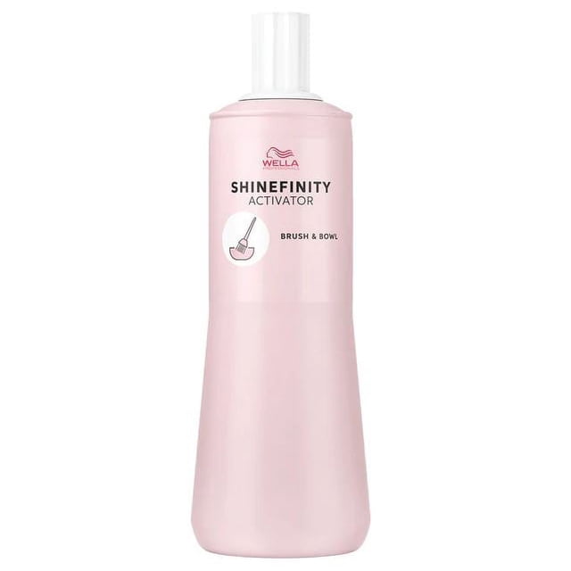 Activador Wella Shinefinity para uso con brocha y tazón, 1000 ml