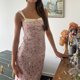 thumbnail image 3 of Y2K Ladies Sling Dress Lace Up Women Holiday Strap Dress Moda Mujer Vestidos FLhrweasw Nuevo, 3 of 9